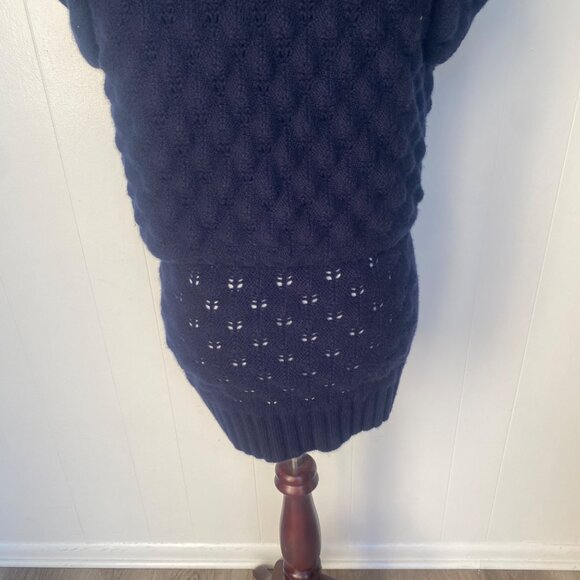 Carolina Herrera Cashmere Sleeveless Long Sweater Shrug Cardigan Set - Picture 7 of 9